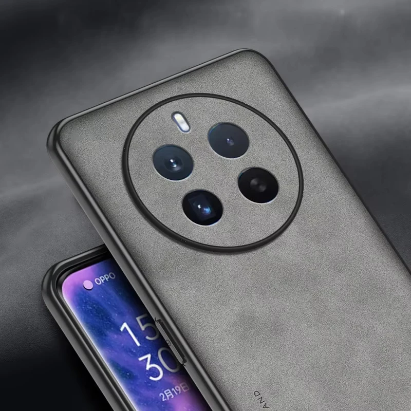 Realme12 12pro кожаный чехол из овчины для Oppo Realme 12 Pro Plus 5 г Защитная задняя крышка в