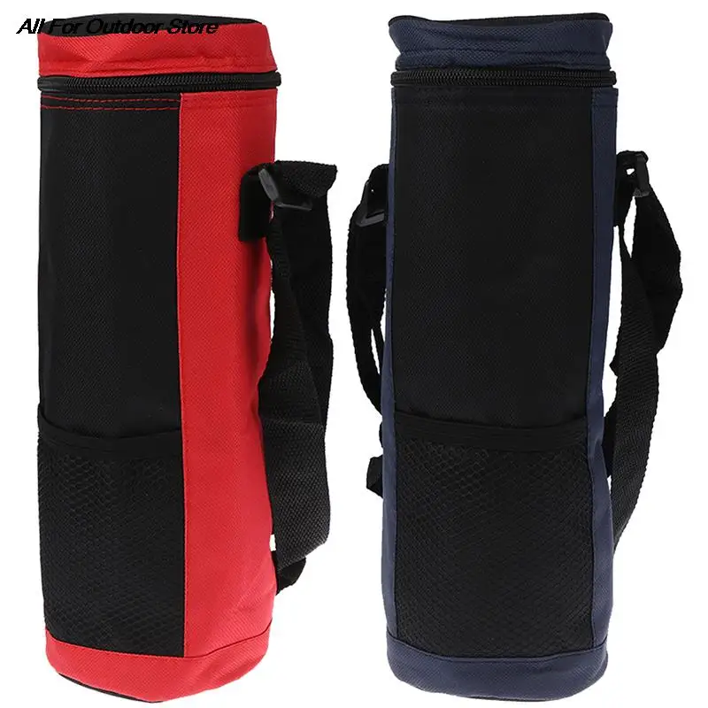 Water Bottle Cooler Tote Bag Universal Water Bottle Pouch High Capacity Insulated Cooler Bag Outdoor Traveling Camping Hiking