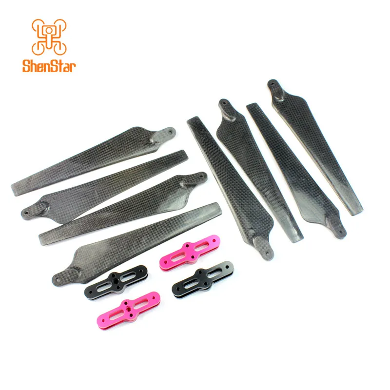 Складной пропеллер из 1555 углеродного волокна, 2 пары, 2 Лопасти + набор соединителей для DJI Drone DIY RC Quadcopter, запасные части