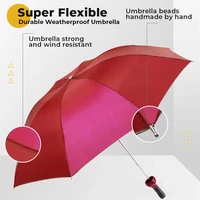 creative wine bottle folding umbrella