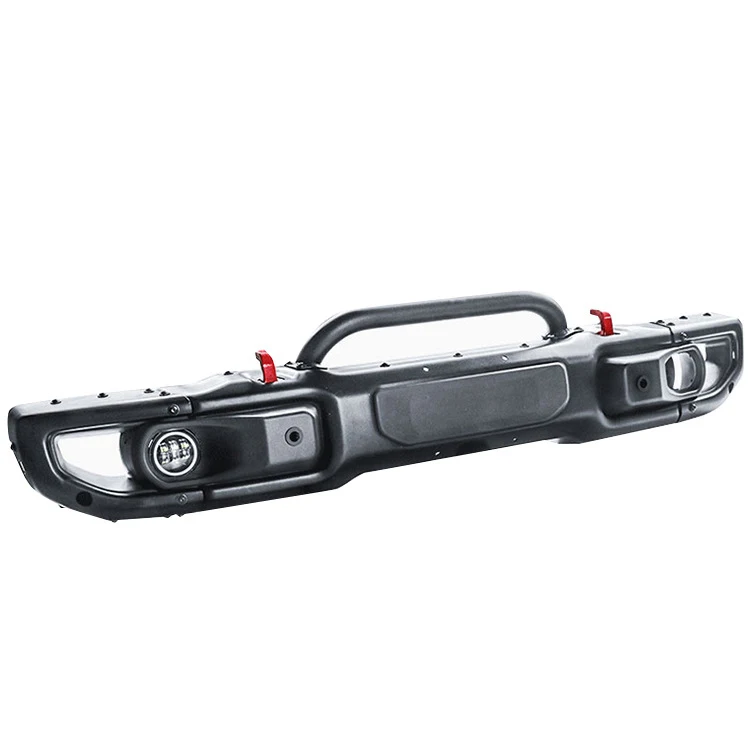 

Car 10th Anniversary Car Front Bumper With/Without U bar For JEEP Wrangler JL 2018 2019 Offroad 4x4