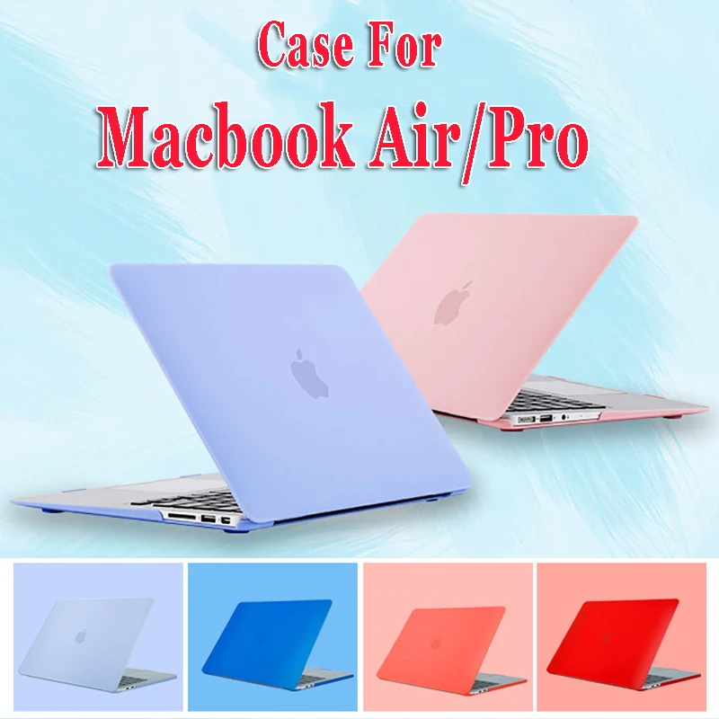 

New Laptop Case for Apple Macbook Air 13 Case M1 Chip Touch Bar ID Mac Book Pro Case 14 A2442 Retina 15 16 Cover Saccessories