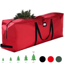 Large Christmas Tree Storage Bag Oxford Cloth Christmas Object Bags 9 Inch Xmas Christmas Tree Wreath Holiday  Xmas Storage Bags