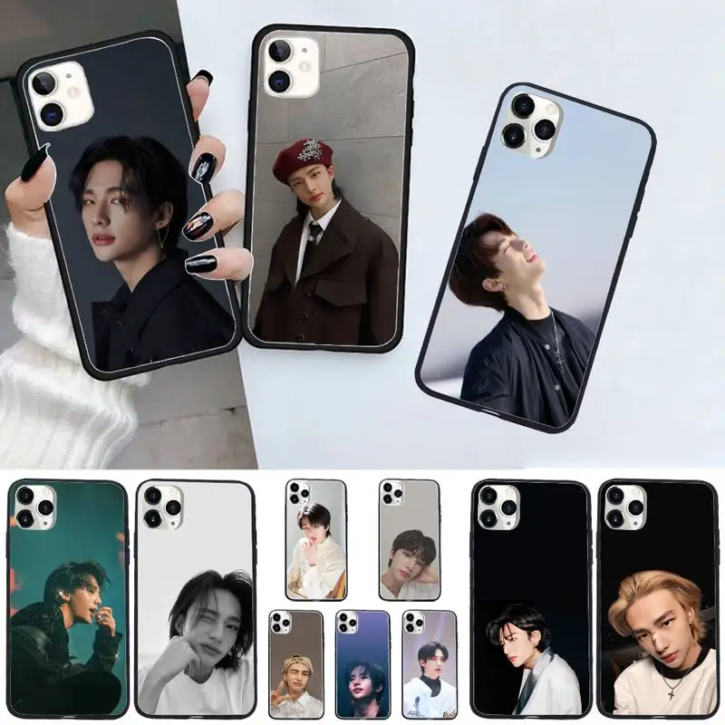 

Kpop Stray Kids Hwang hyunjin Phone Case For iphone 12 11 13 7 8 6 s plus x xs xr pro max mini shell