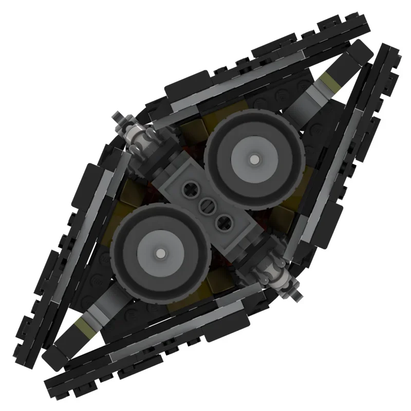 Модель космического корабля Moc строительные блоки космический бой военная серия