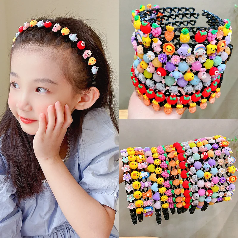 

Hair Accessories for Girls Ties Headbands Band Bandeaux Scrunchie Bandana Fashion Haarband Korean Tiara Cheveux Fille Kids Cute