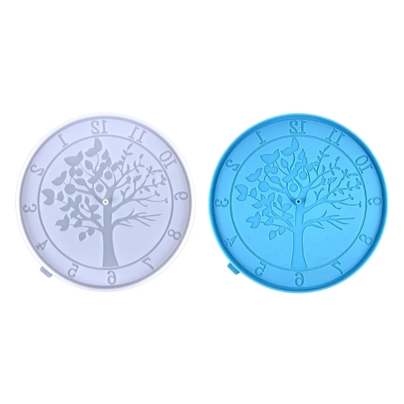 

Silicone Resin Mold Clock Alarm Casting Moulds Clear Timer-Making Mold for DIY Art Craft Making Handmade Home Decor