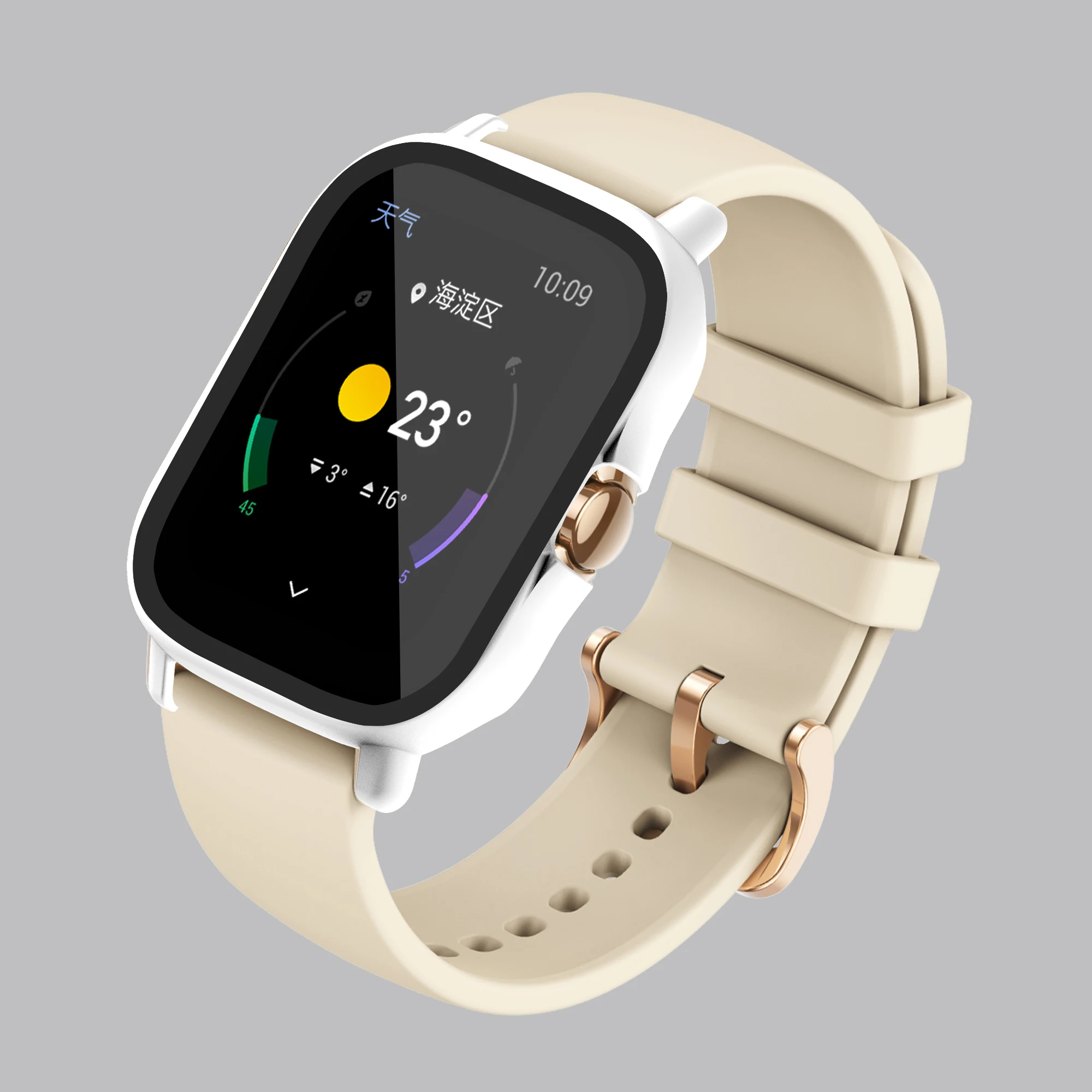 Закаленное защитное стекло для Huami Amazfit GTS 2 полноразмерное | Ремешки часов