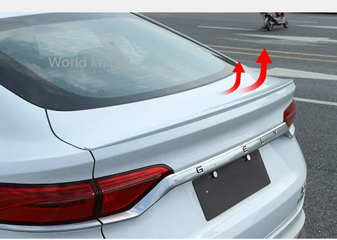 Для Geely Tugella Xingyue FY11 2019 2020 2021, АБС-пластик, ковка из углеродного волокна, задний багажник, крыло, хвост, комплект кузова автомобиля, аксессуары