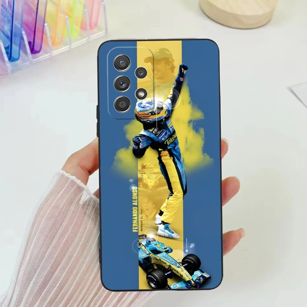 F1 Фернандо Алонсо Чехол для мобильного телефона Samsung Galaxy A91 73 71 70 54 53 52 34 24 23 21 S 5G
