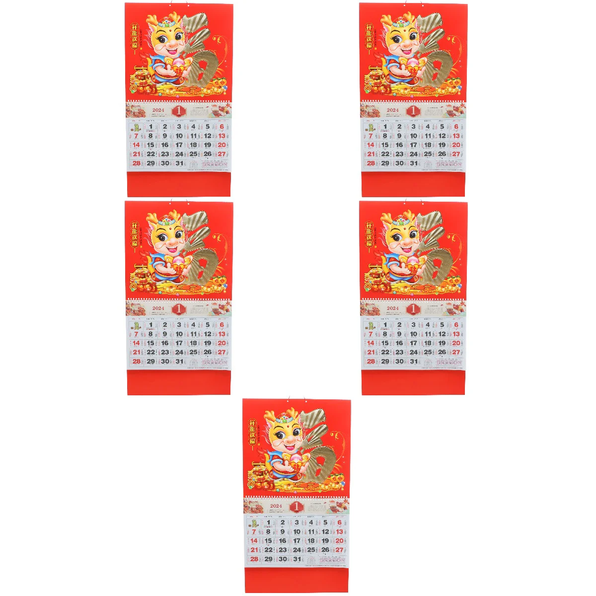 

Настенный календарь 2024, подвесной планировщик, традиционные китайские новогодние традиционные календари