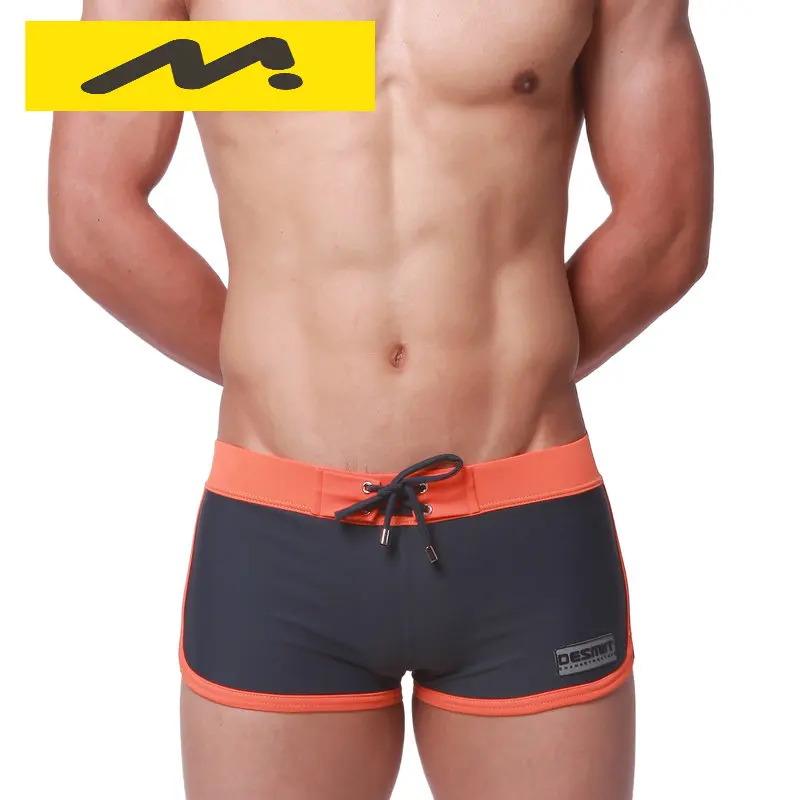 Mens Swimwear High Quality Sexy Men's Swimsuits Swim Trunks Boxer Beach Shorts Swimsuits mens shorts gym shorts