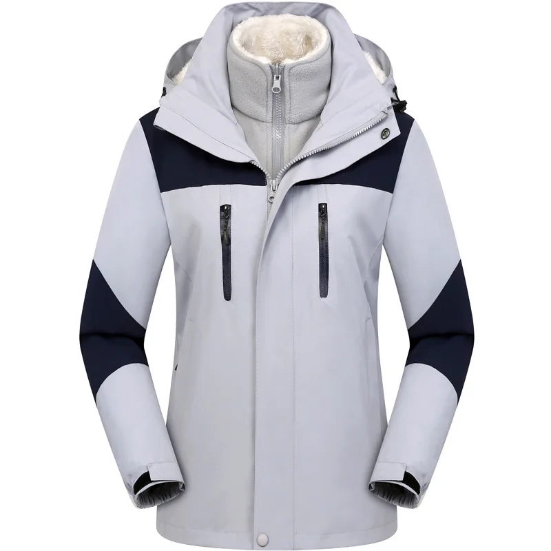 

Military Tactical Equipment Outdoor Shroud Men's Tide Card Three In One Detachable Two-piece Autumn And Winter Plus Velvet