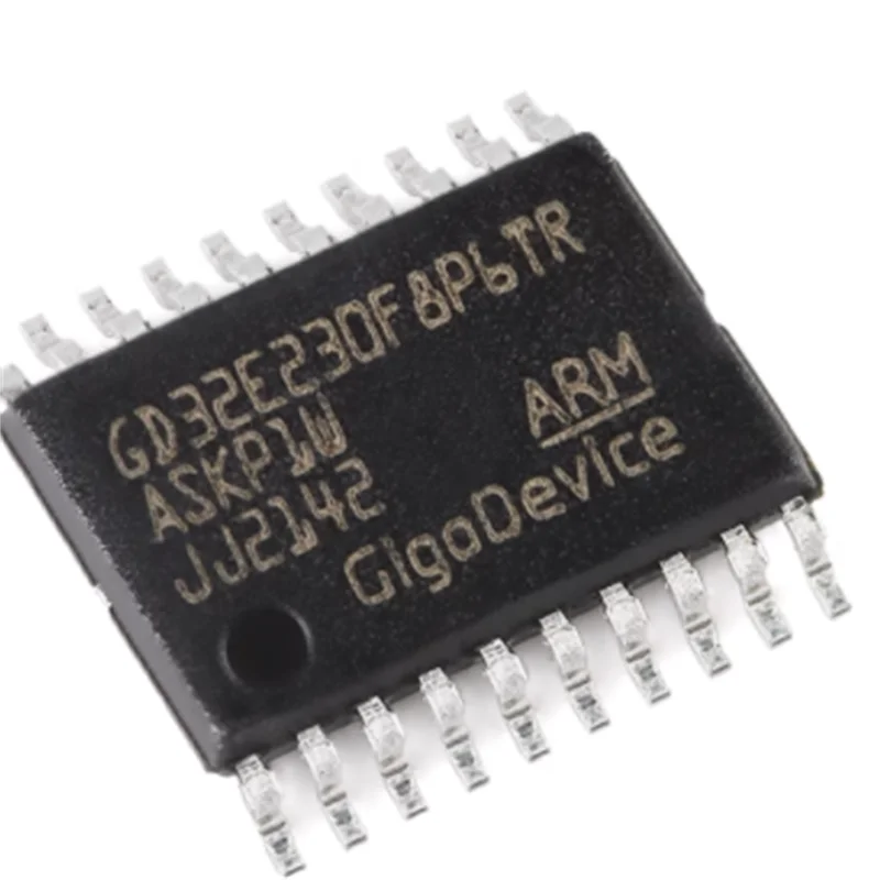 

10pcsOriginal GD32E230F8P6TR TSOP-20 ARM Cortex-M23 32-bit microcontroller -MC