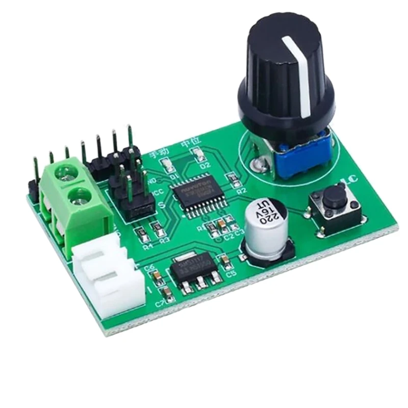 

For MG995SG90 Steering Gear Debugging Module Two-Way Steering Gear Knob Serial Port Control Board