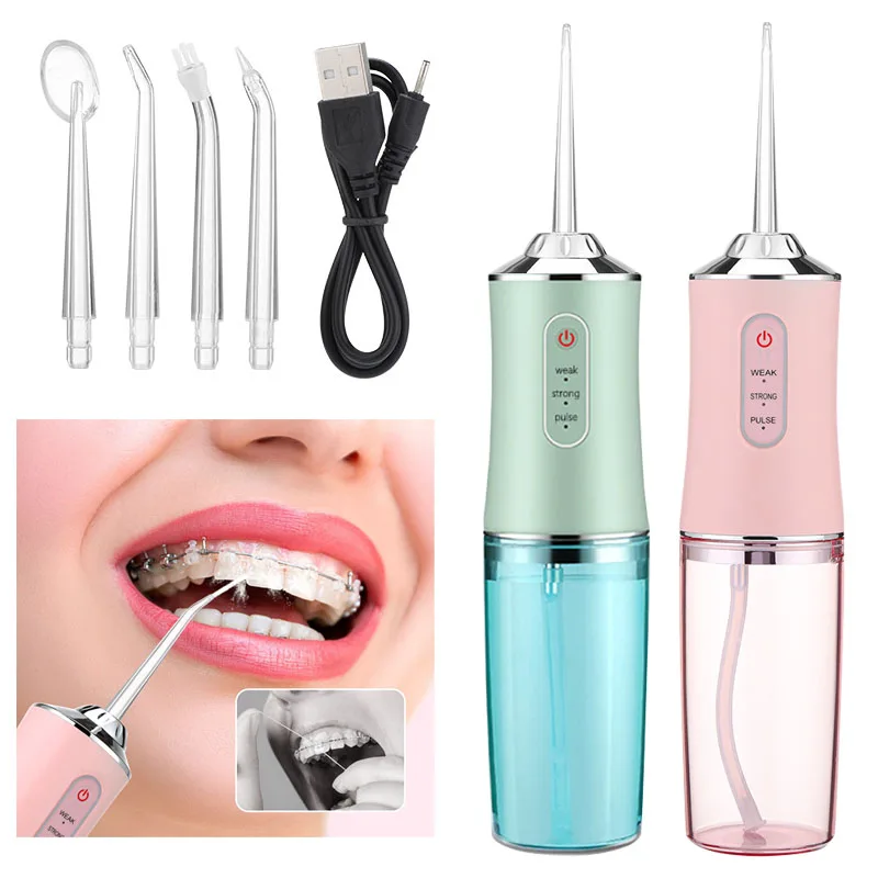 Oral Irrigator High frequency pulse Electric dental irrigator Teeth whitening Portable Mouthwash Machine For Oral teeth cleaning