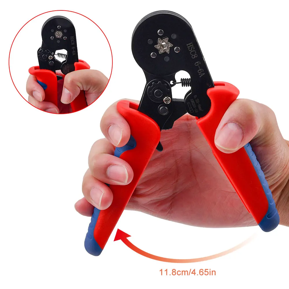 Обжимные инструменты для трубных клемм строительные плоскогубцы HSC8 6-4 0 25-10 мм²