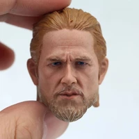 16 scale model head scuplt sons of anarchy charliehunnam toy head carving accessory for 12 inch action figure male body