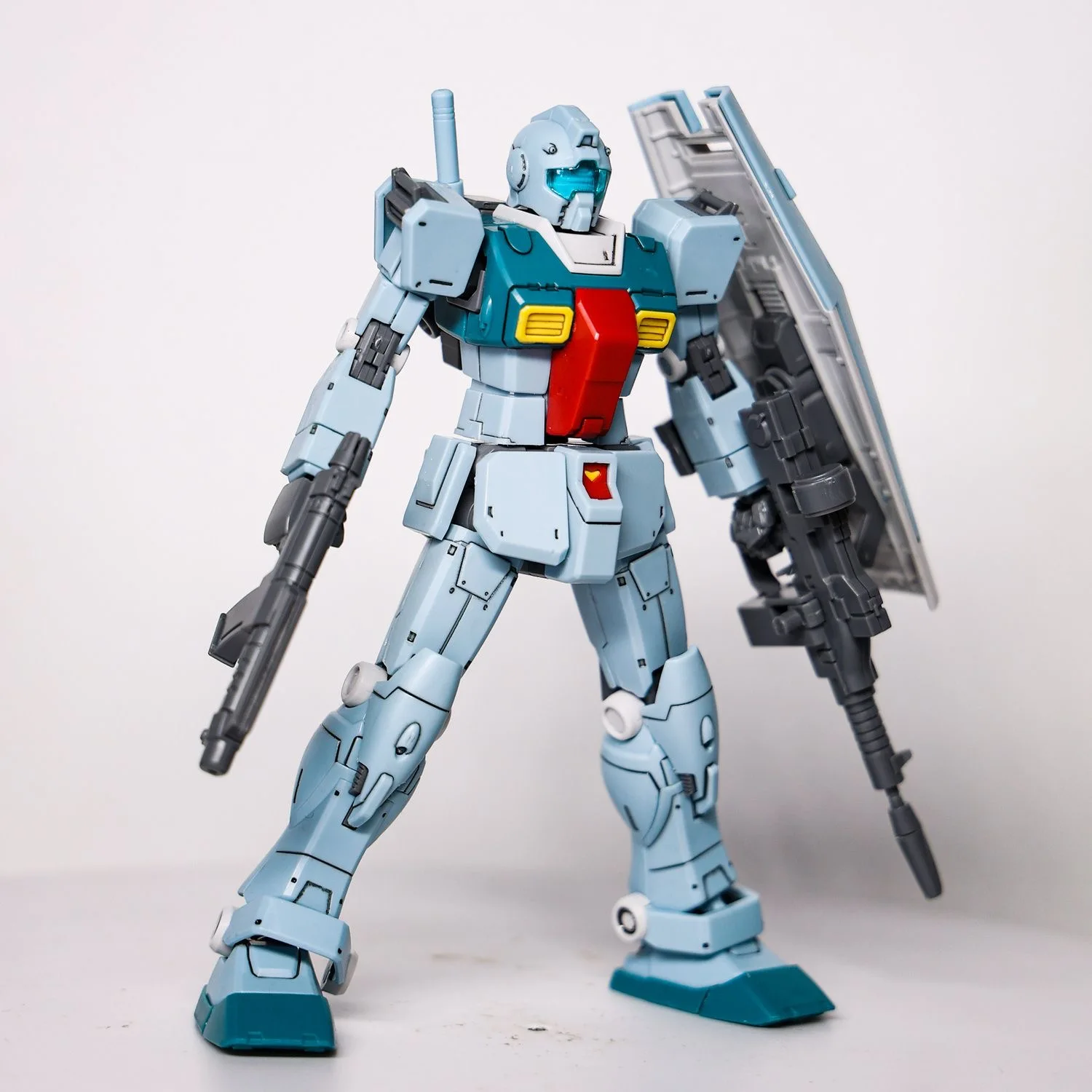 Фото GAOKE HG RGM-79 GM Sleggar Фигурка масштаба 1/144 сборная модель комплект Gto Doan's Island аниме фигурки подарок на день рождения №4