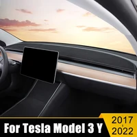 for tesla model 3 2017 2020 2021 2022 model y 2021 2022 car dashboard cover sun shade pad instrument panel desk mats accessories