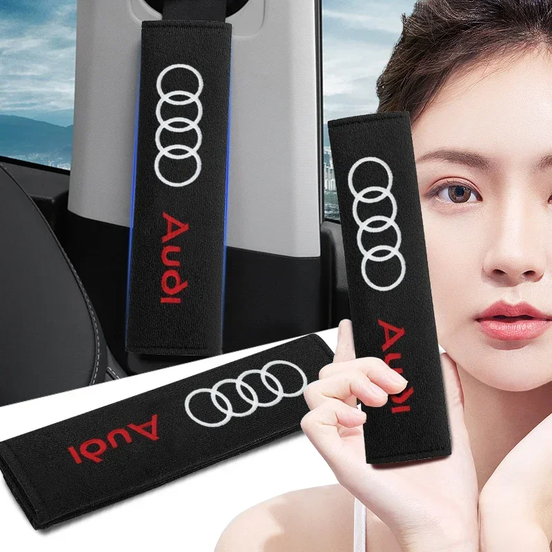 Автомобильный ремень безопасности накладки на ремни аксессуары для Audi S A3 8P S3 8V A4
