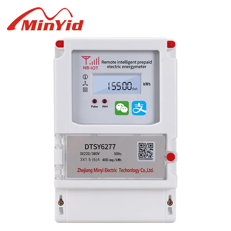 

New Developed Three Phase Smart Energy Meter LCD Prepaid KWH Meter 3 phase with NB-LOT Remote Reading