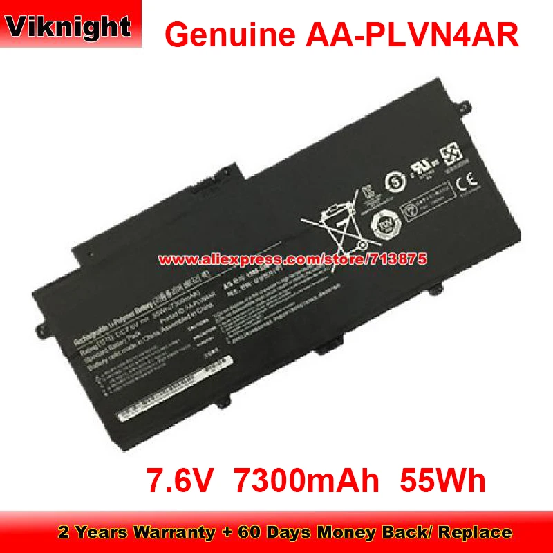 Оригинальный аккумулятор AA-PLVN4AR BA43-00364A для Samsung 910S5J-K02 930X3G-K02 940X3G-K03 NP910S5J-K01 NP940X4G 7.6V