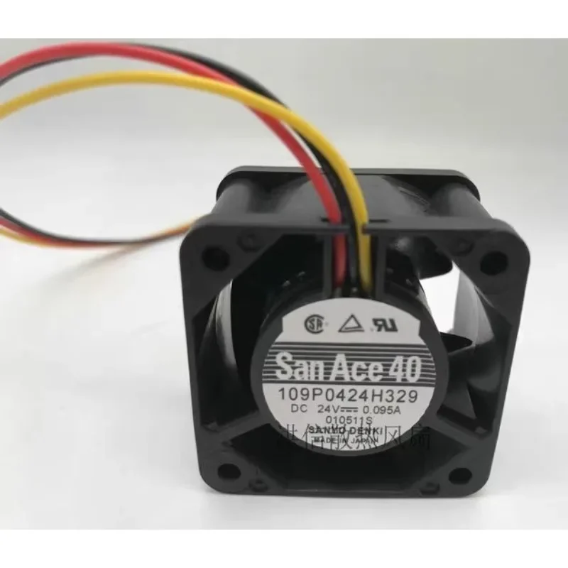 Новый вентилятор охлаждения для Sanyo San Ace 40 109P0424H329 24V 0.095A 4028 частота оборудования