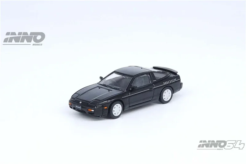 INNO 1:64 180SX черная металлическая модель автомобиля