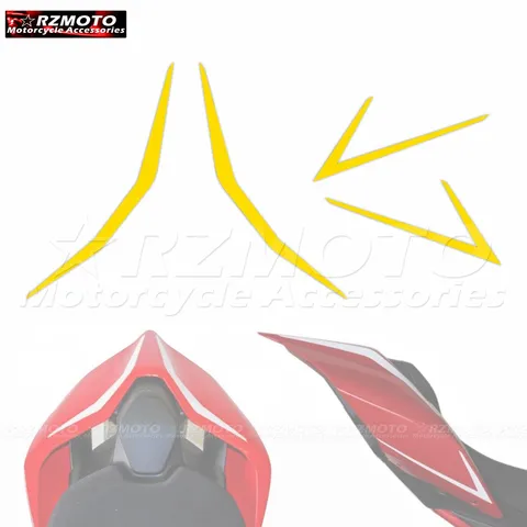 Наклейки на заднее сиденье для Ducati Panigale V4 V4R V2 V4
