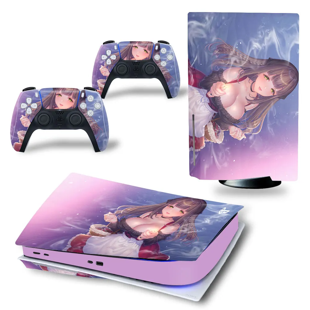 

Стикеры для консоли Playstation 5 и 2 контроллера