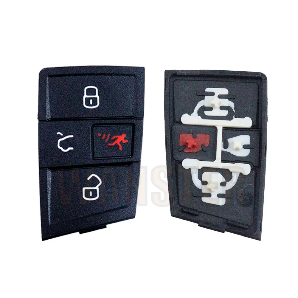 

3 4 кнопки, сменный резиновый брелок для автомобильного ключа для Volkswagen VW Golf 4 5 7 MK7 Tiguan для Skoda Octavia A7 Seat Leon Ibiza Altea