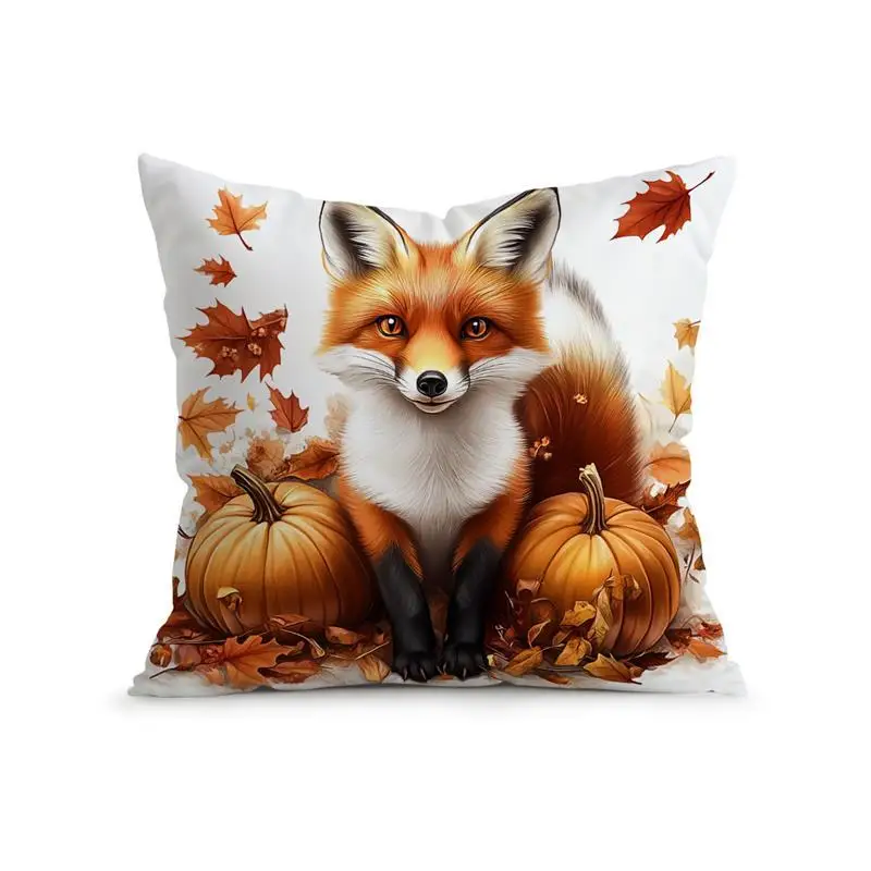 

Наволочки из полиэстера велюра с рисунком животных и тыквы