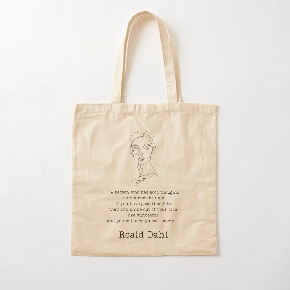 Хорошие мысли - сумка-тоут Roald Dahl Женская женская тканевые сумки Холщовая