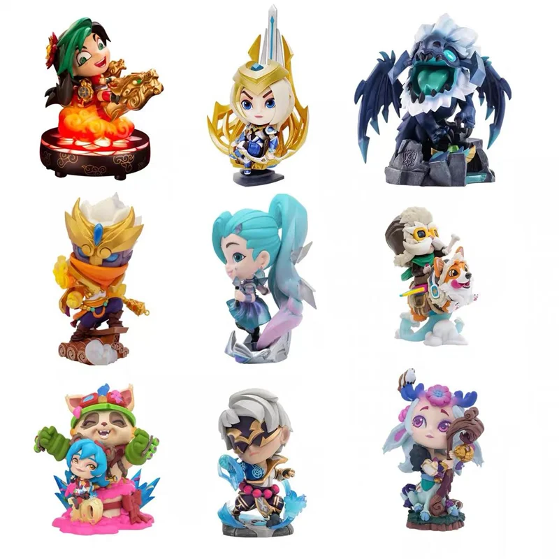 

100% оригинальная мультяшная фигурка, модель «Лига Легенд», фигурка Salifani, фигурка свиньи, фигурка чемпиона стрелы асхе