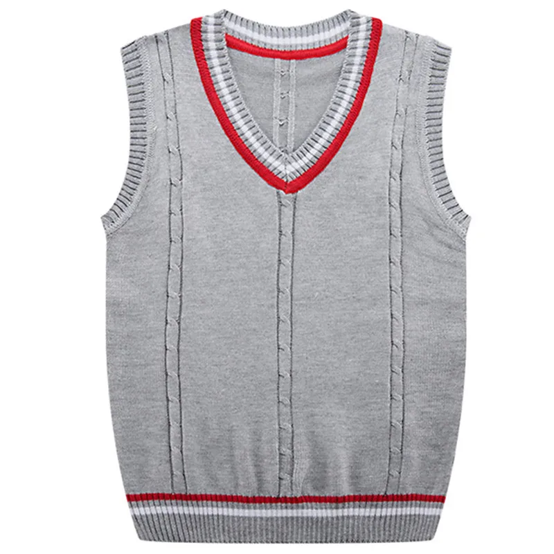 Жилет мужской с V-образным вырезом модный безрукавка в английском стиле для