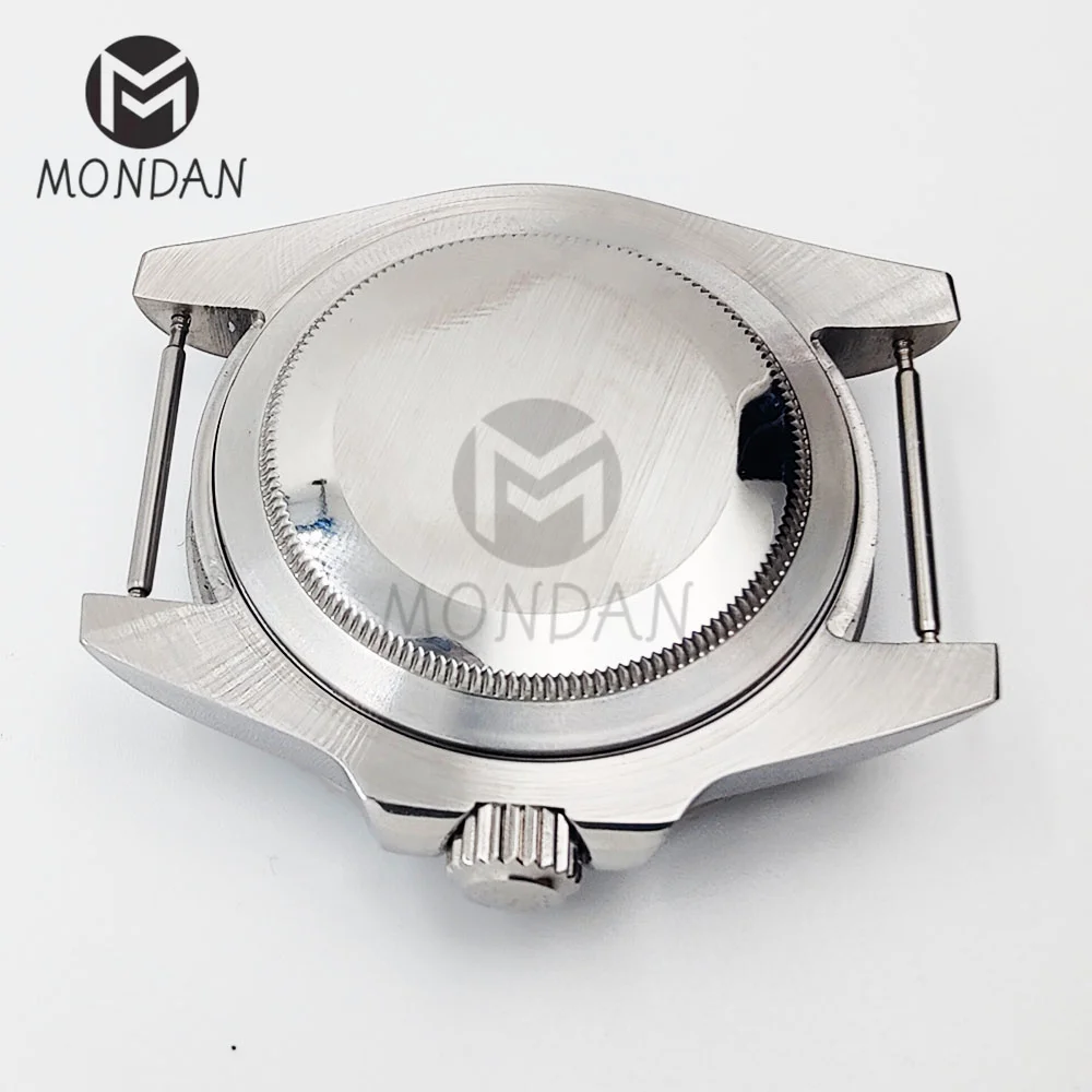 MONDAN 40mm Precision Steel Watch Case Watch Accessory Replacement Case Suitable For 8215/2813/NH35a/NH36a Movement