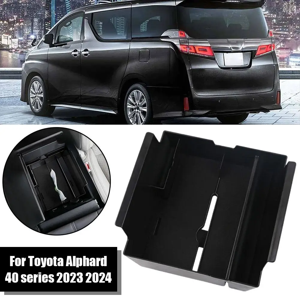 

Car Central Armrest Box for Toyota Alphard Vellfire 40 Series Glove Box Tray Storage Box Auto Styling Console Tray Interior Y0K0