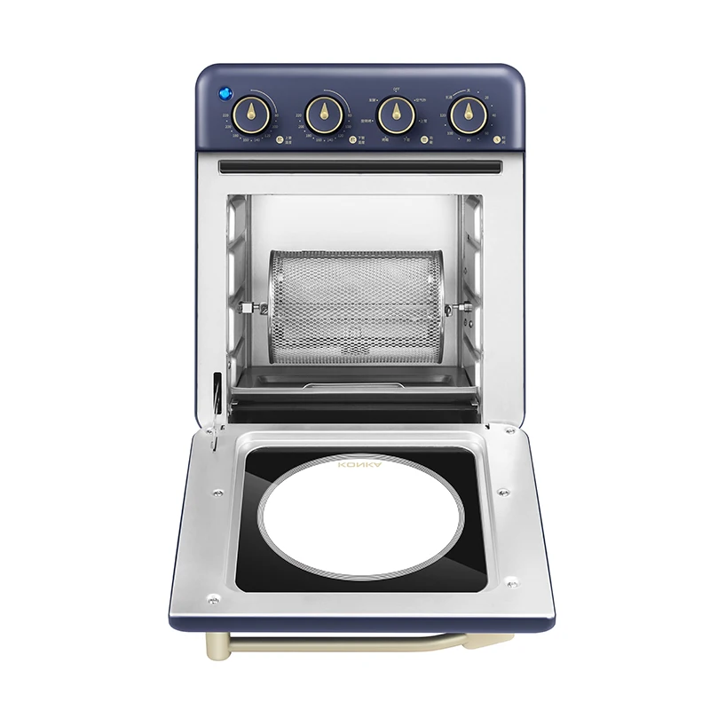 Электрическая духовка в стиле ретро фритюрница 18 л циркуляция горячего воздуха с