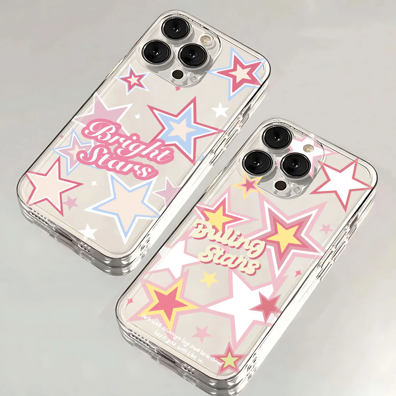 Корея Ins Lucky Star Cute чехол для телефона VIVO Y28 V30e Y75 Y03 Y36 Y100 Y17s Y76 Y22s Y16 Y50 Y21 Y20 V29 V23e V21e