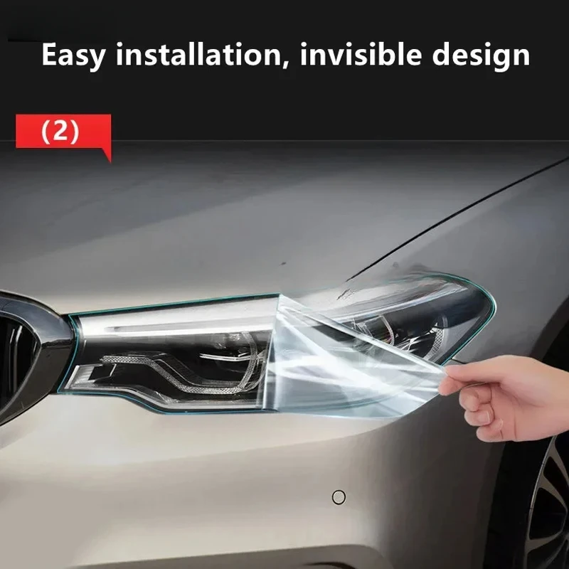 Для Honda CR-V CRV 2017-2020 автомобильные ТПУ передние фары ТИНТ Черная защитная пленка