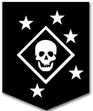 Стайлинг автомобиля лента для MARSOC Череп звёзды наклейка на окна наклейки