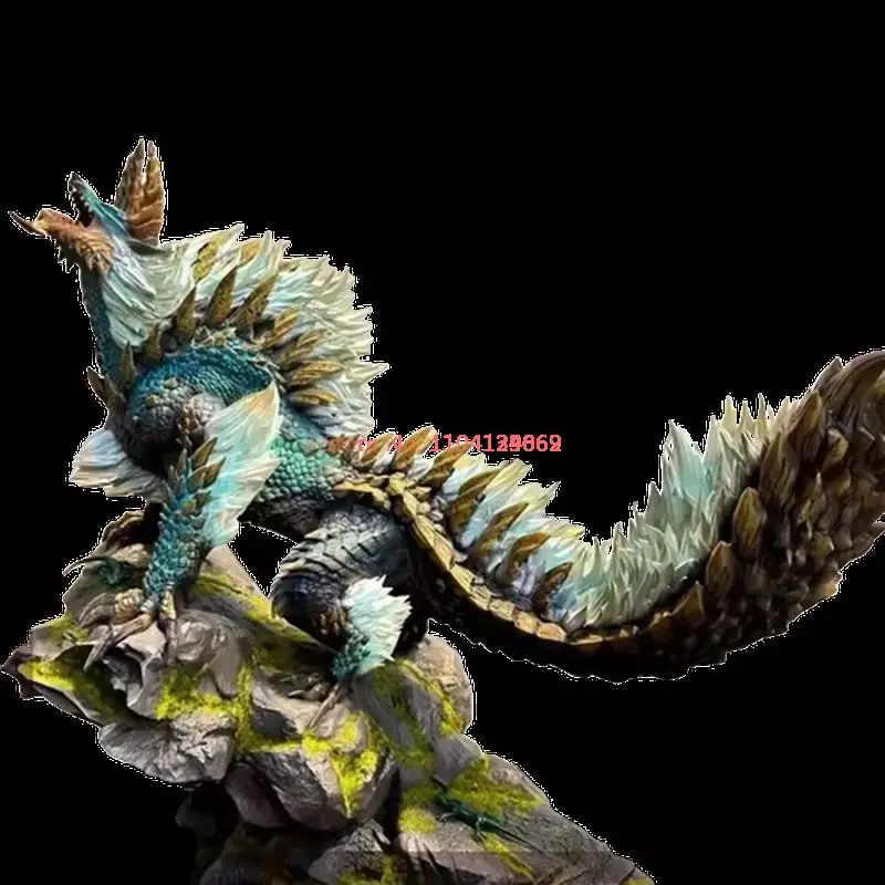 28 см Monster Hunter World Zinogre, игровая фигурка, модель статуи, коллекция для мальчиков, украшение для рабочего стола, украшение, огни, игрушки, подарки (art.: 3920cc183eaac) - 3920cc183eaac