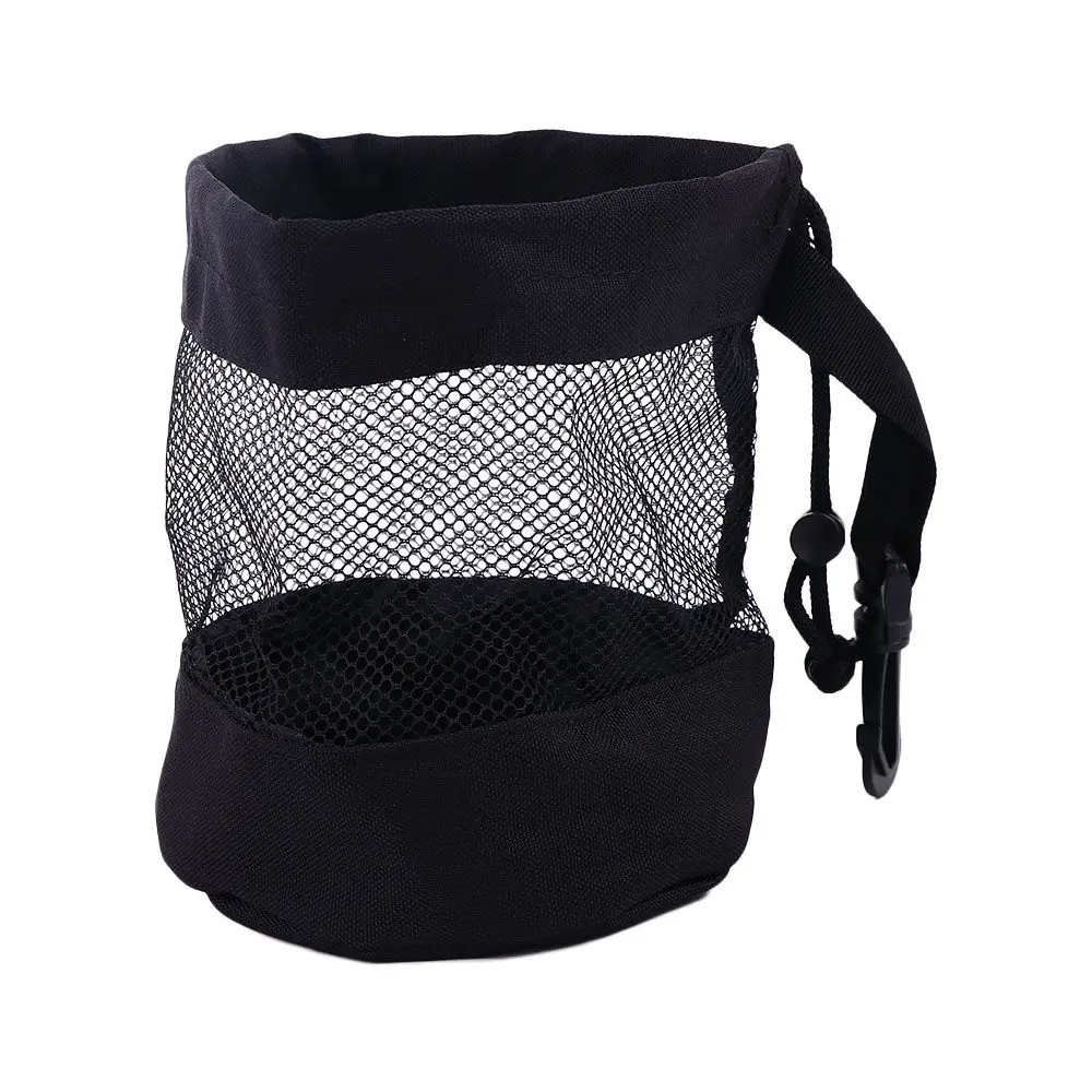 Pouch Drawstring Mesh Net Bag Portable Organizer Carrier Storage For Golf Tennis Fitness Laundry Sport
