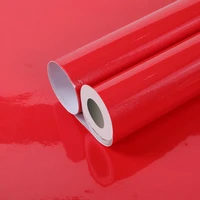 Glossy PVC Vinyl Contact Paper for Kitchen Cabinets Door Cover Stickers Home Decor Waterproof Removable Self Adhesive Wallpapers