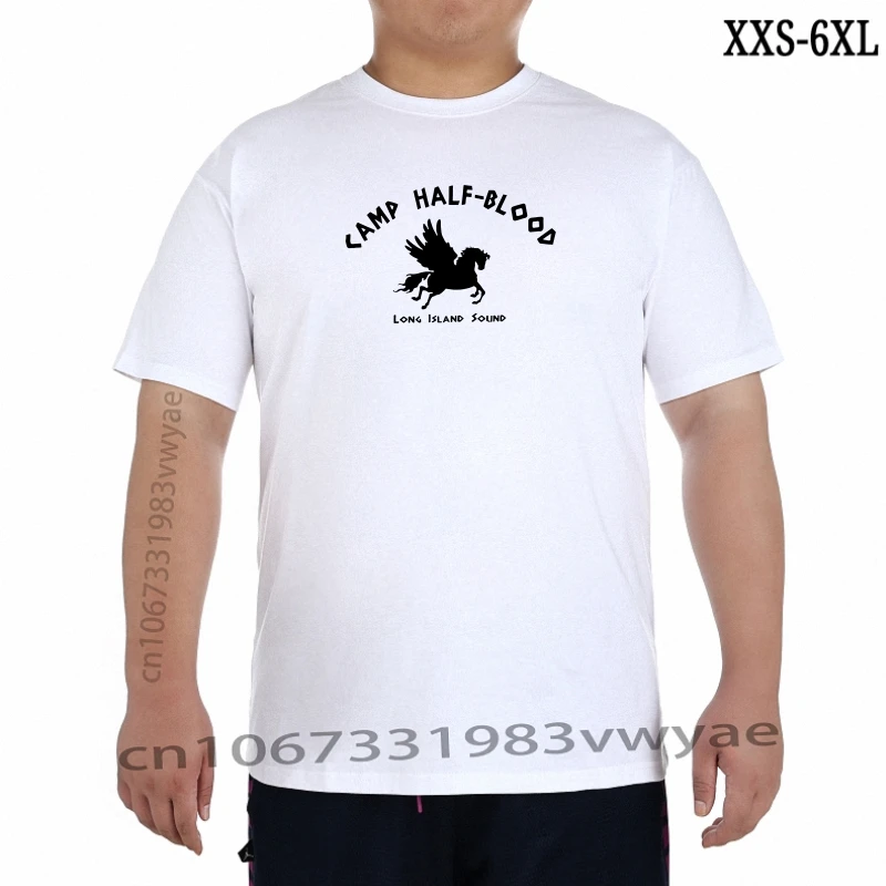 

Футболка Percy Jackson, футболка для лагеря, Милая футболка с рисунком крови, Мужская Классическая футболка с коротким рукавом, 100 хлопок, женская ...