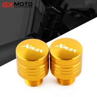 motorcycle m101 25 cnc mirrors hole plug screws cover caps thread adapter bolts clockwise for yamaha xmax 250 2018 2019 2020
