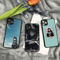 tokitou muichirou demon slayer anime phone case matte transparent for iphone 11 12 13 7 8 plus mini x xs xr pro max cover