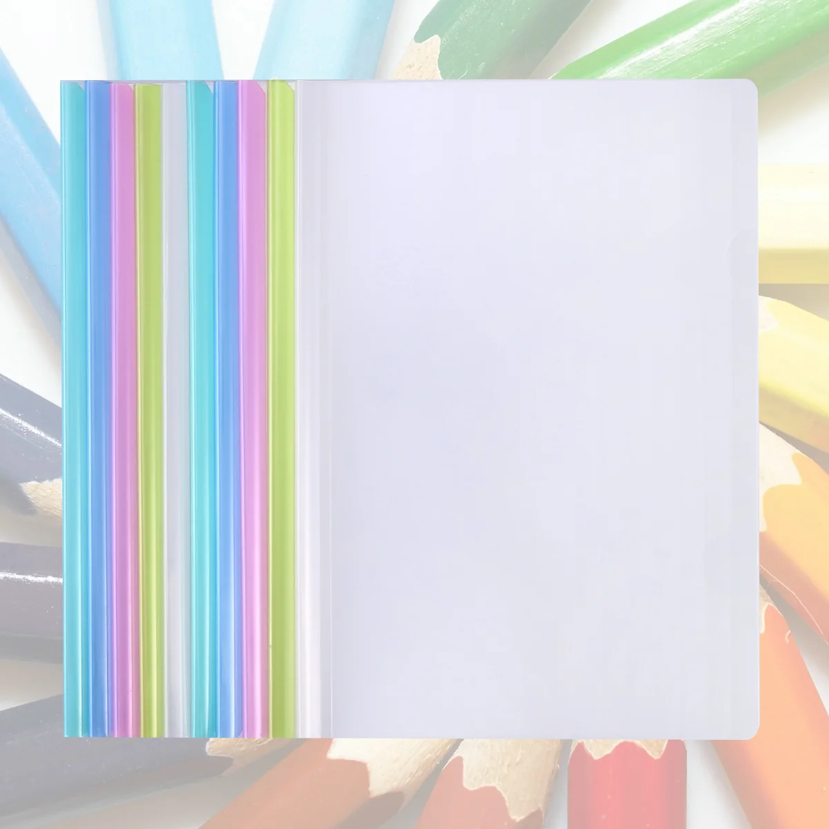 

10 шт., прозрачные папки для файлов A4