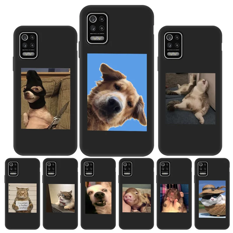 

Funny Puppy Funda for LG Stylo 7 Case Soft Silicon Case for LG K52 K62 K51 K50S K40S K30 2019 K22 V60 Back Phone Cover Stylo 6